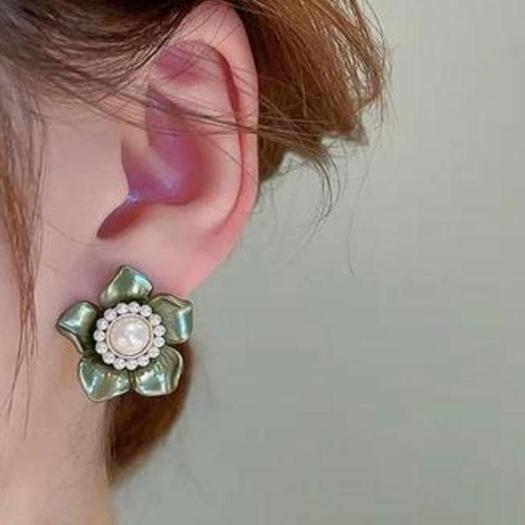 Pearl Stud Earrings