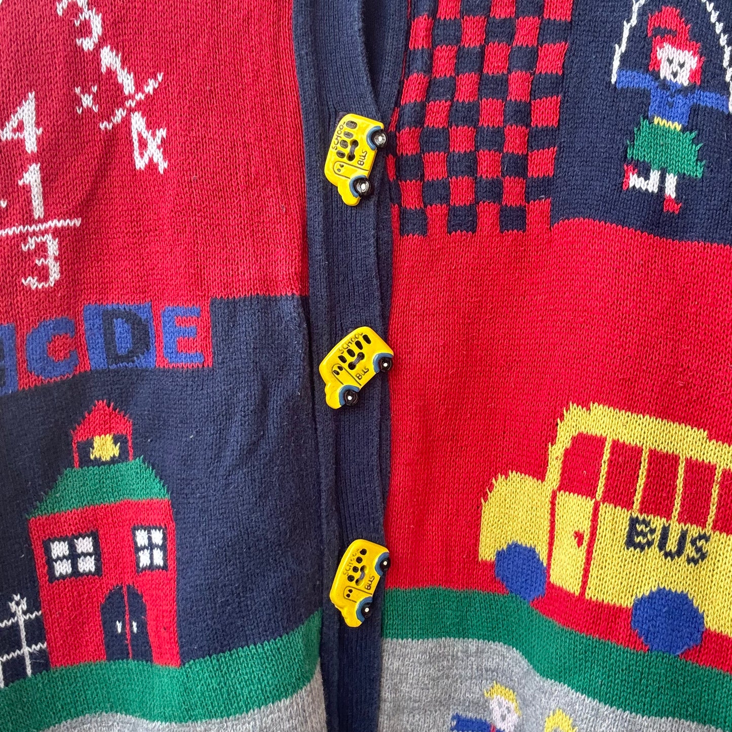 School Bus Sweater