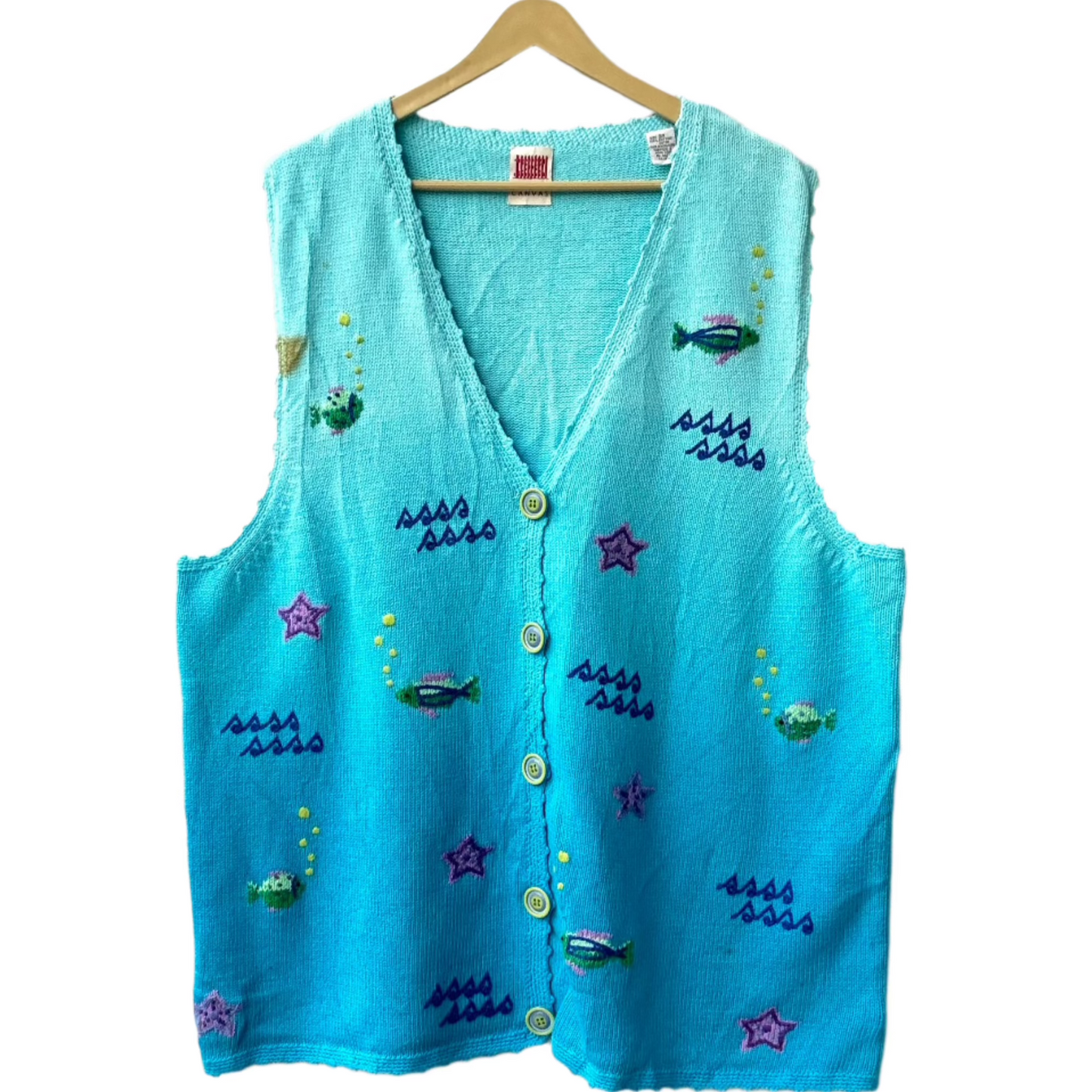 Aqua Blue Vest