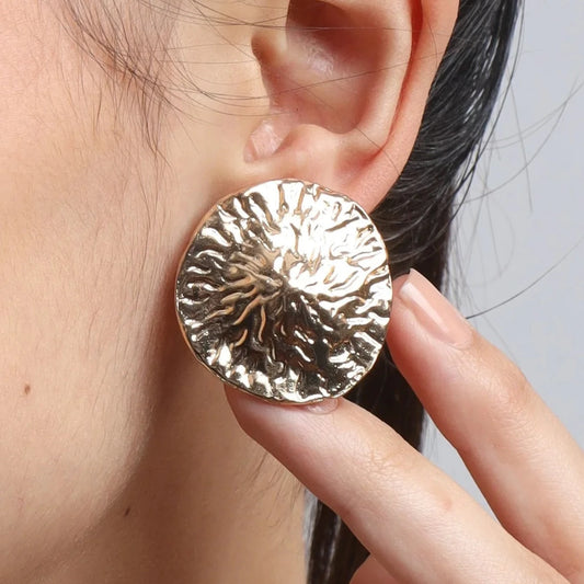 Mashed Gold Earrings