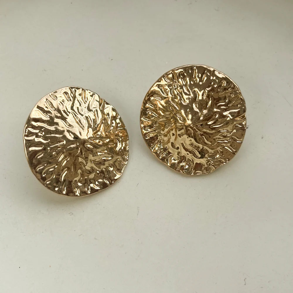 Mashed Gold Earrings