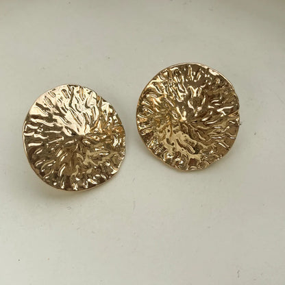 Mashed Gold Earrings