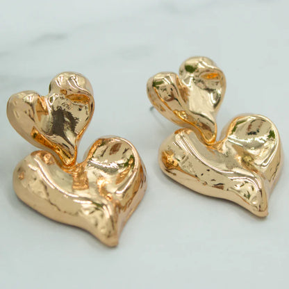 Molten Heart Earrings