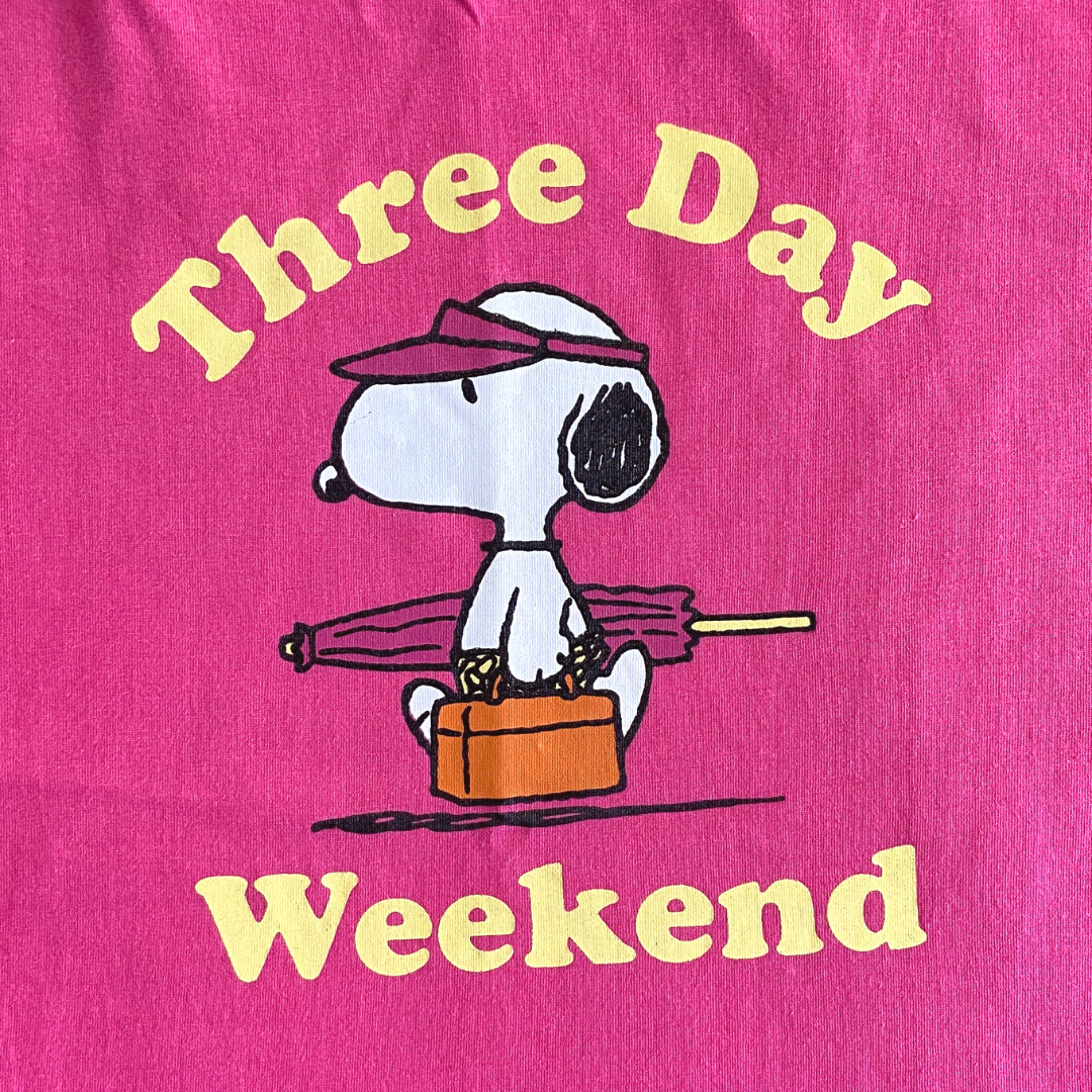 Three Day Weekend: Hot Pink Tee