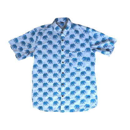 Elephant Print Shirt