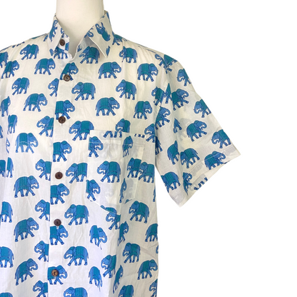 Elephant Print Shirt