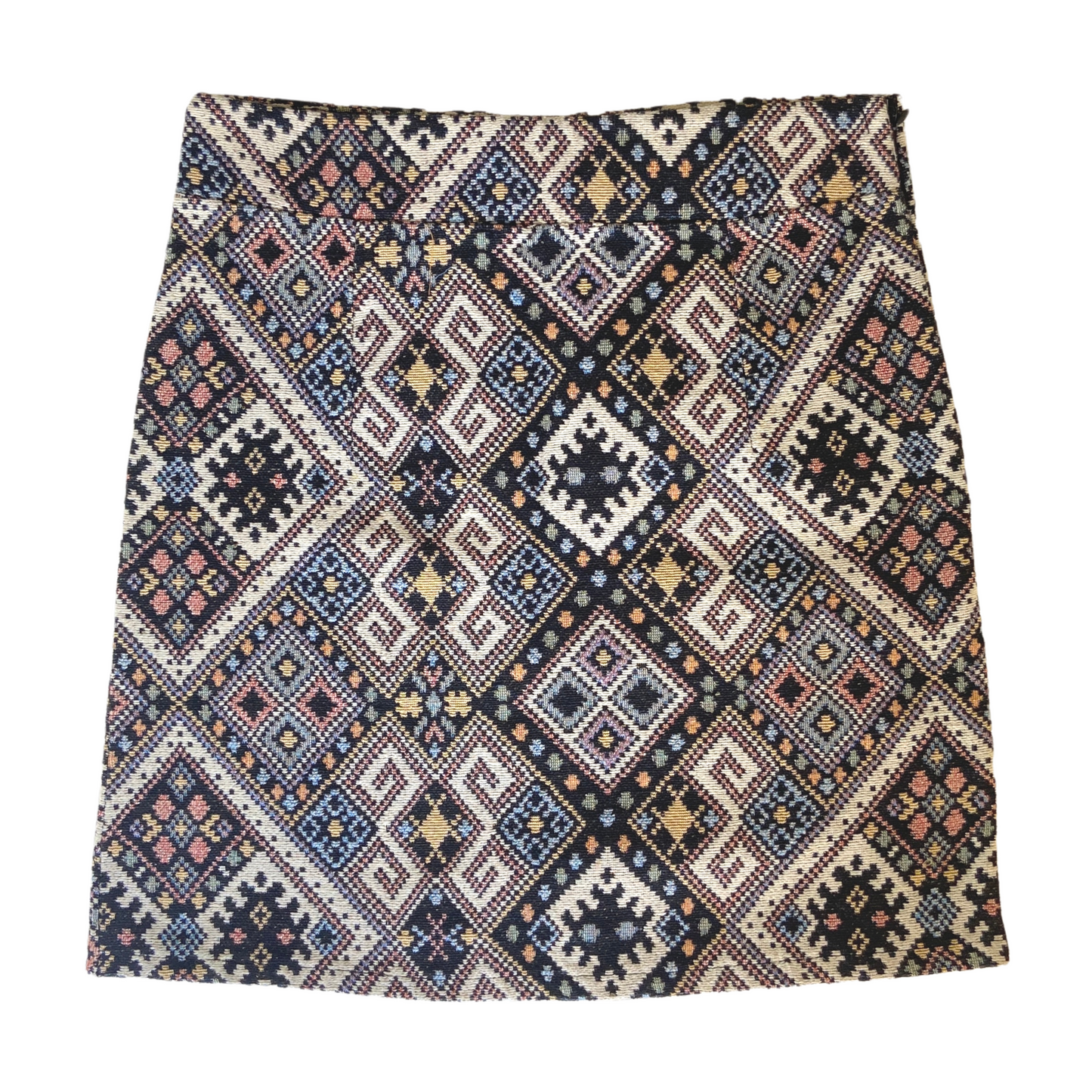 Aztec Print Skirt